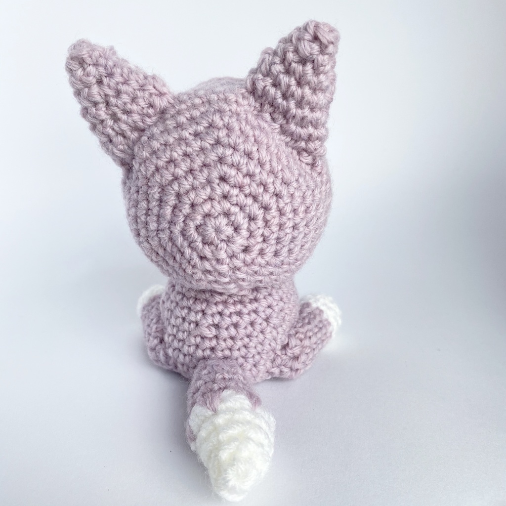 オオカミさん(紫色)おまんじゅう着ぐるみ胴体付き