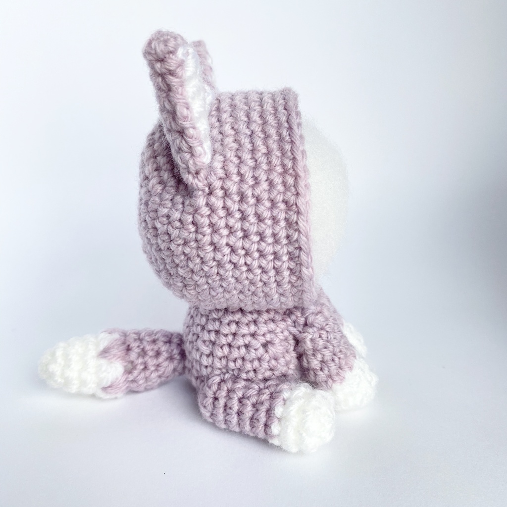 オオカミさん(紫色)おまんじゅう着ぐるみ胴体付き