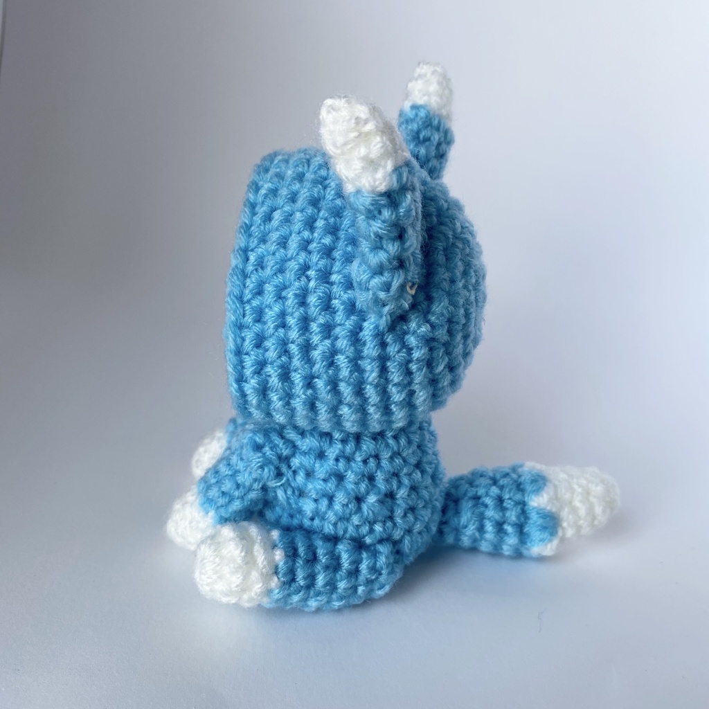 キツネさん(水色)おまんじゅう・もちぷち系着ぐるみ胴体付き