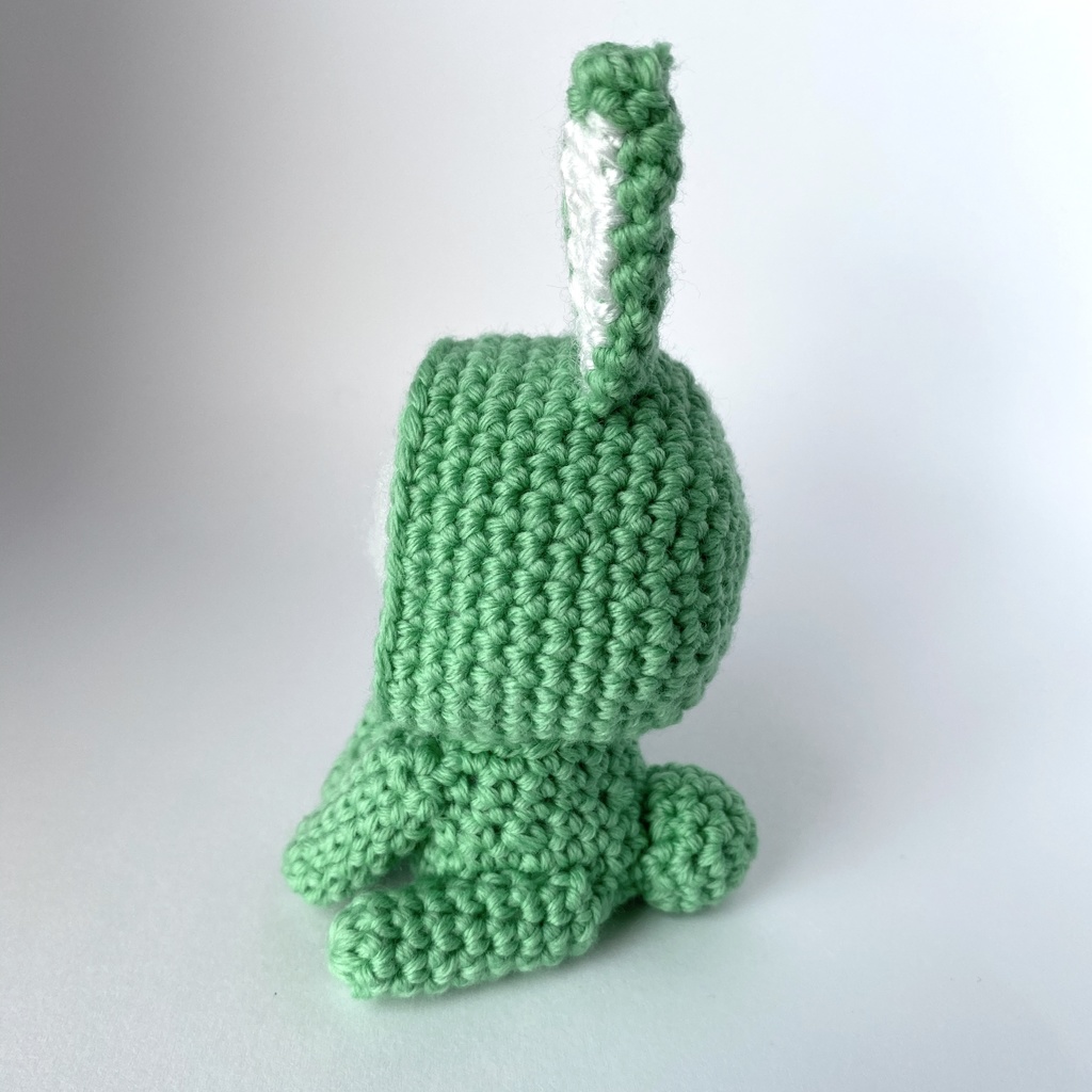 ウサギさん(緑)おまんじゅう・もちぷち系着ぐるみ胴体付き