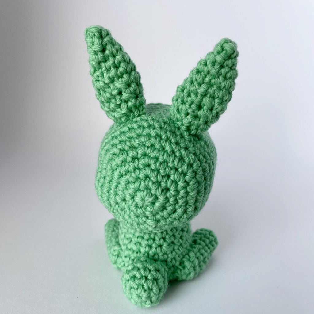 ウサギさん(緑)おまんじゅう・もちぷち系着ぐるみ胴体付き