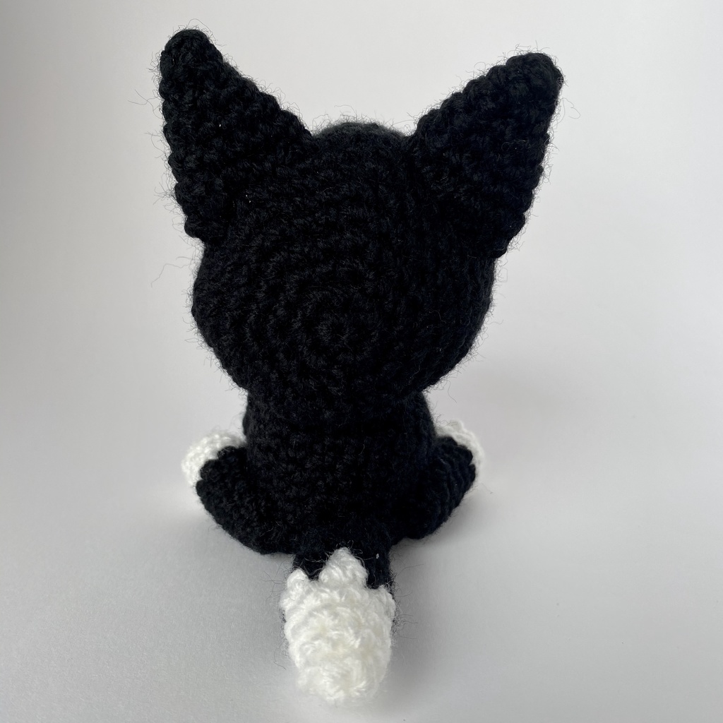 オオカミさん(黒)おまんじゅう・もちぷち系着ぐるみ胴体付き