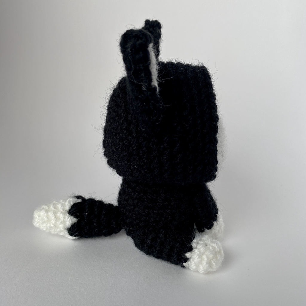 オオカミさん(黒)おまんじゅう・もちぷち系着ぐるみ胴体付き