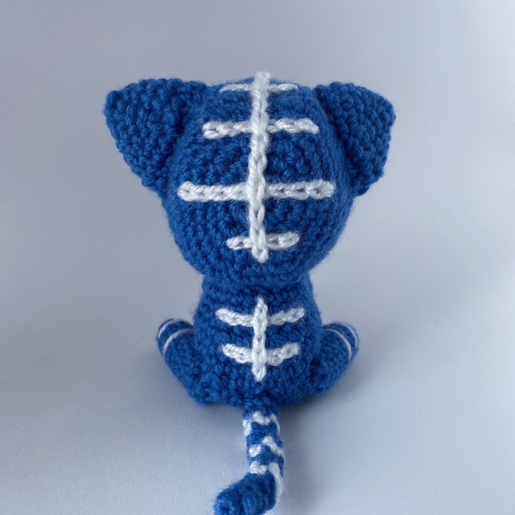 トラさん(青)おまんじゅう・もちぷち系着ぐるみ胴体付き