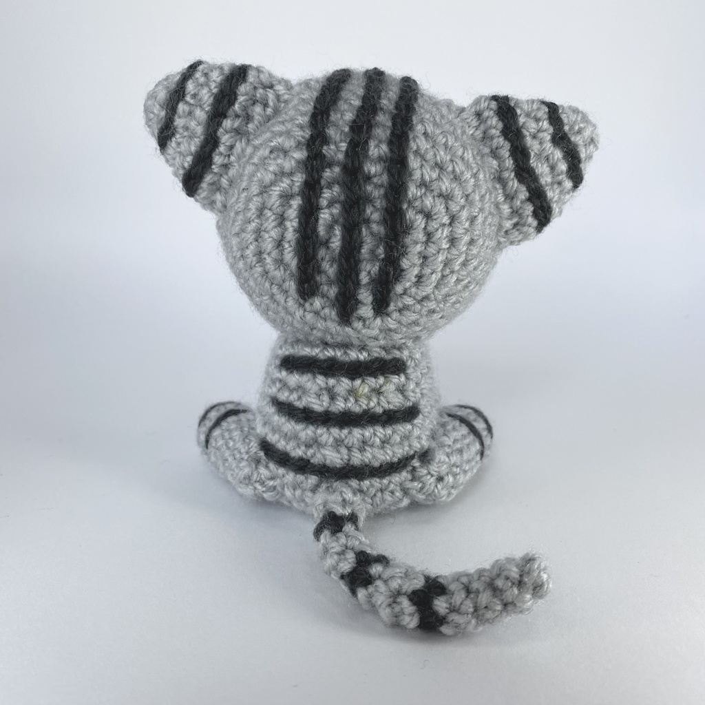 ネコさんアメショー風おまんじゅう・もちぷち系着ぐるみ胴体付き