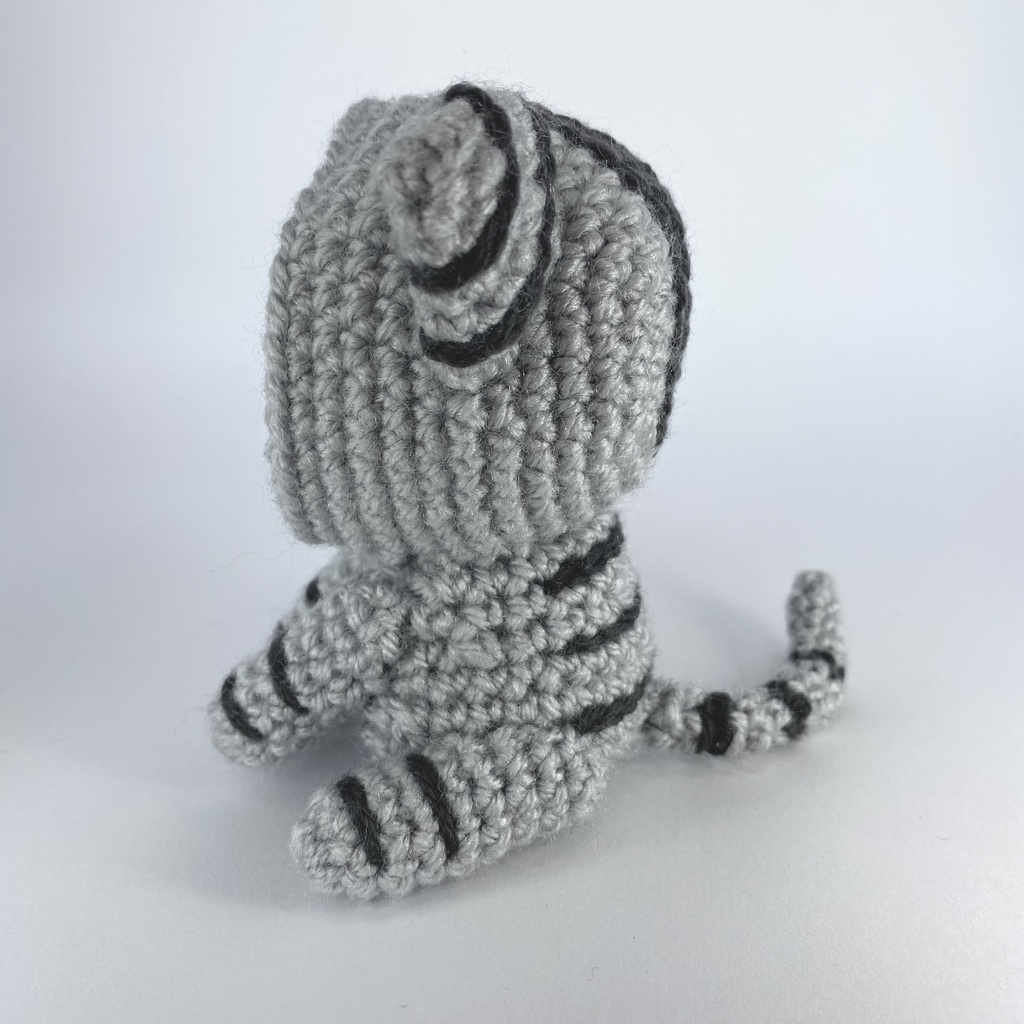 ネコさんアメショー風おまんじゅう・もちぷち系着ぐるみ胴体付き