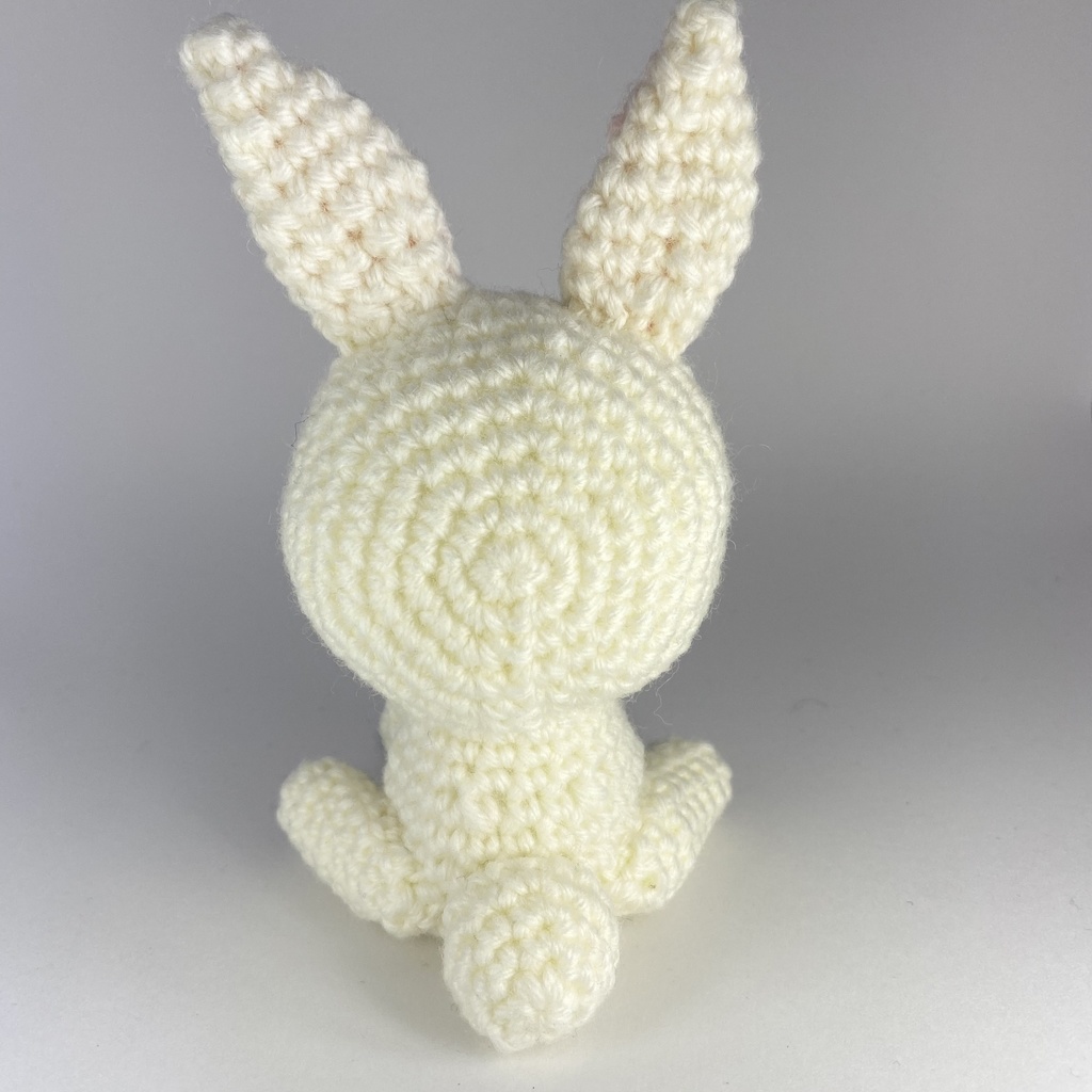 ウサギさん(ピンク緑ゴールド混色)おまんじゅう・もちぷち系着ぐるみ胴体付き