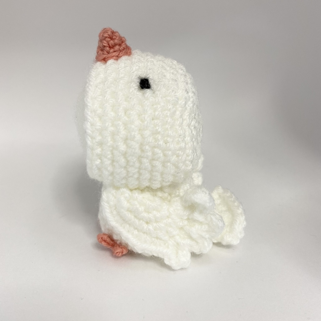 文鳥さんおまんじゅう・もちぷち系着ぐるみ胴体付き(羽根パタパタVer)