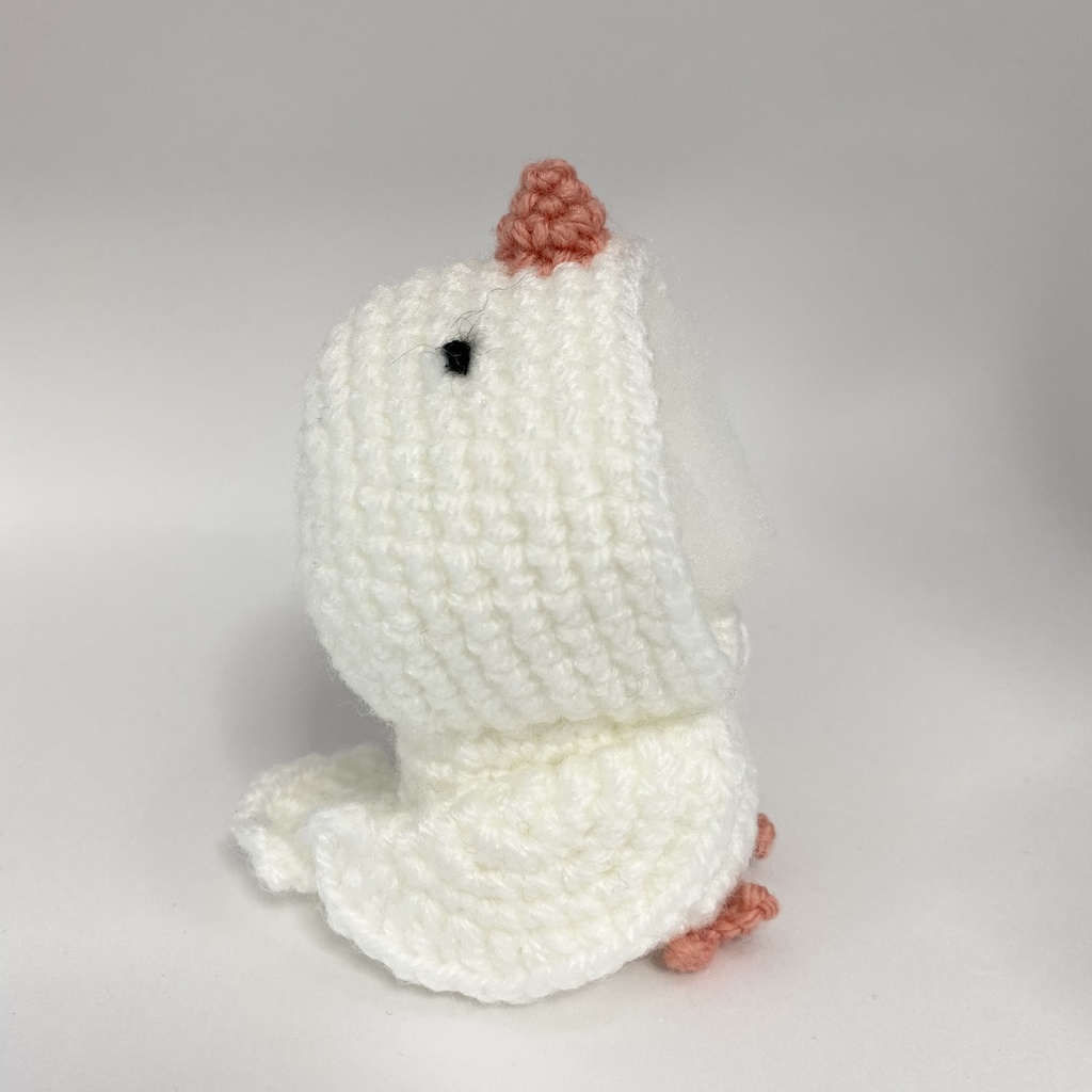 文鳥さんおまんじゅう・もちぷち系着ぐるみ胴体付き(羽根閉じVer)