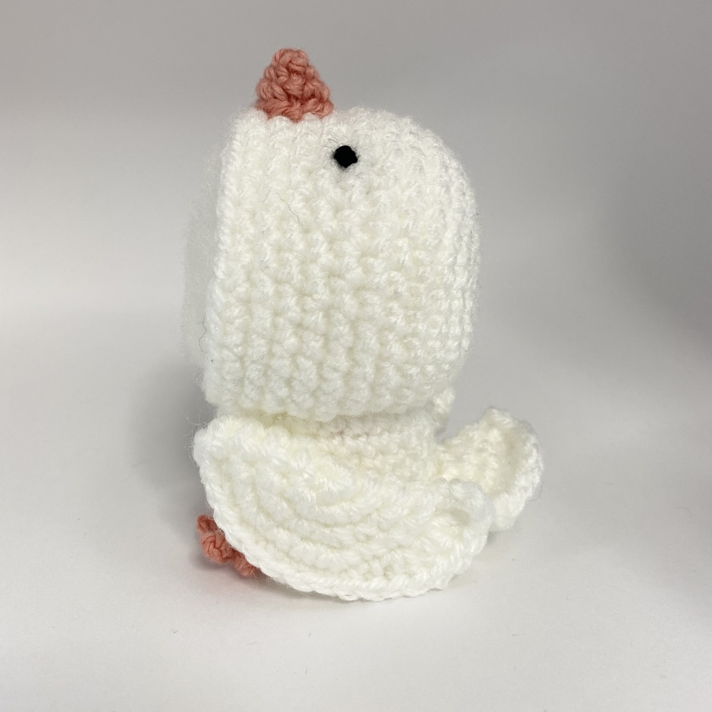 文鳥さんおまんじゅう・もちぷち系着ぐるみ胴体付き(羽根閉じVer)