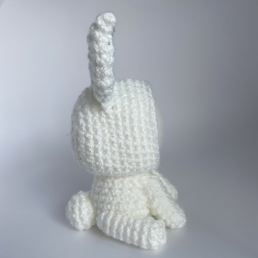 ウサギさん(耳中ミント)おまんじゅう・もちぷち系着ぐるみ胴体付き