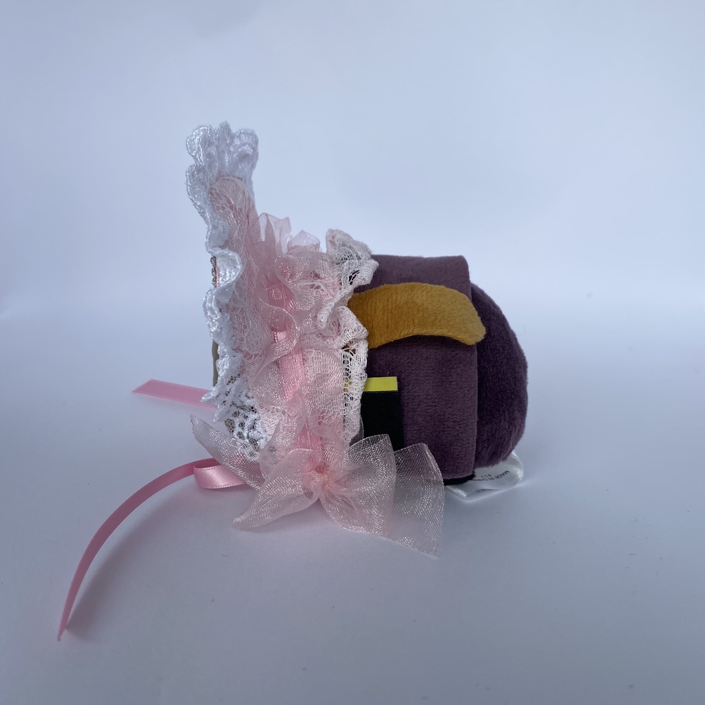 もちもちマスコット用ボンネット(ピンク×ピンク)