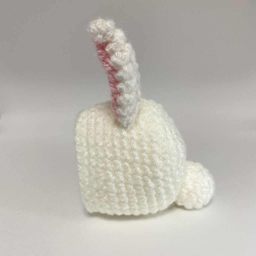 白うさぎさんおまんじゅう着ぐるみ頭のみ