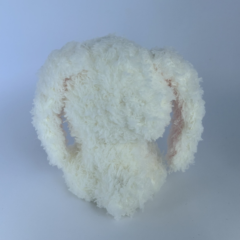 モコモコ垂れ耳うさぎさん(白)おまんじゅう・もちぷち系着ぐるみ胴体付き