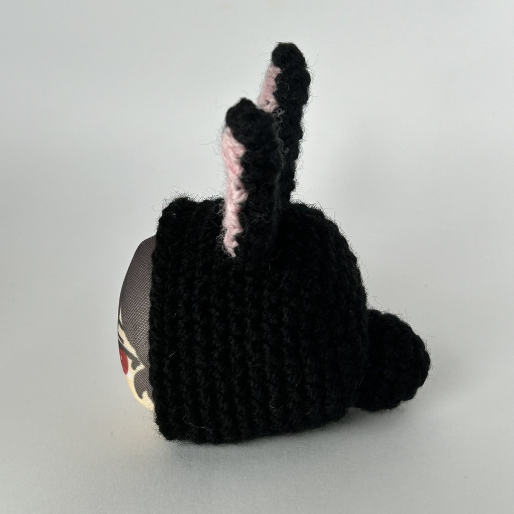 黒ウサギさんおまんじゅう着ぐるみ頭のみ