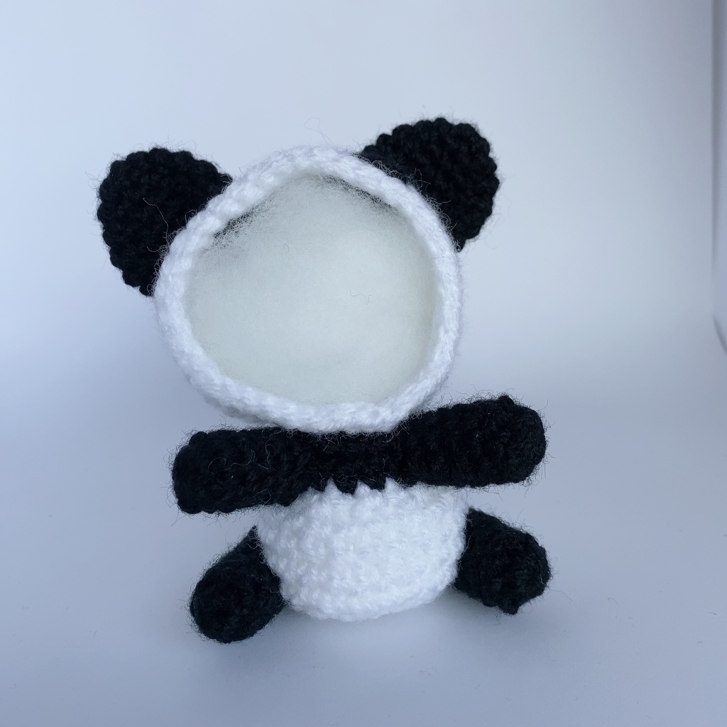 パンダさんおまんじゅう・もちぷち系着ぐるみ胴体付き