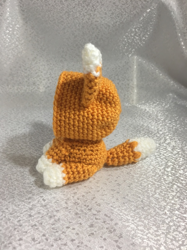 キツネさん(オレンジ)おまんじゅう・もちぷち系着ぐるみ胴体付き