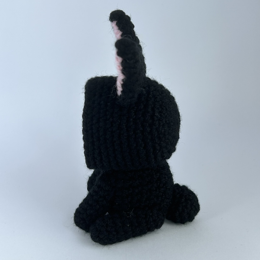 黒ウサギさんおまんじゅう・もちぷち系着ぐるみ胴体付き