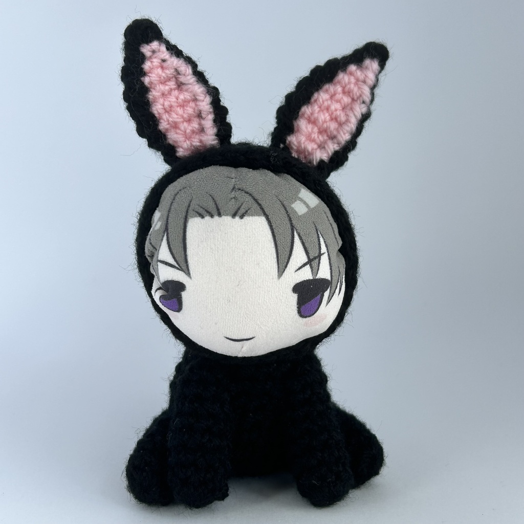 黒ウサギさんおまんじゅう・もちぷち系着ぐるみ胴体付き