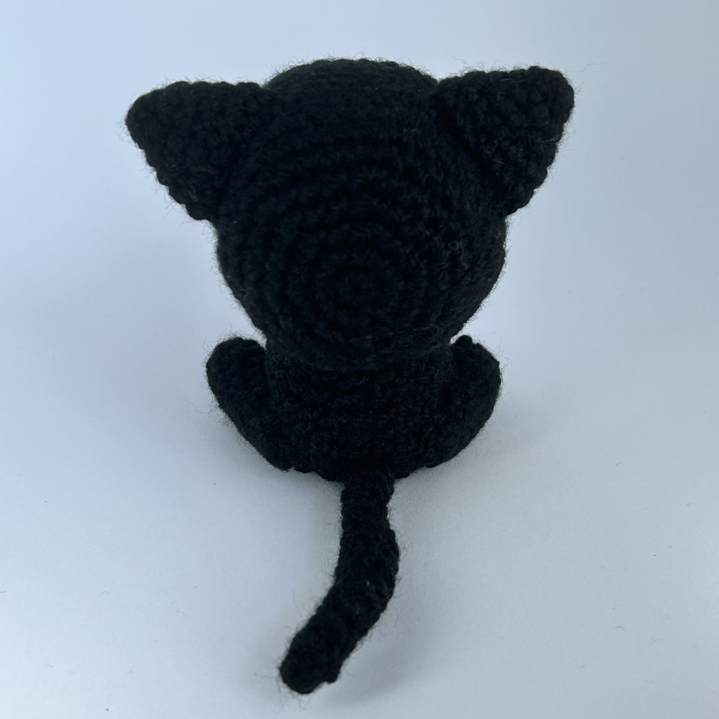 黒猫さんおまんじゅう・もちぷち系着ぐるみ胴体付き