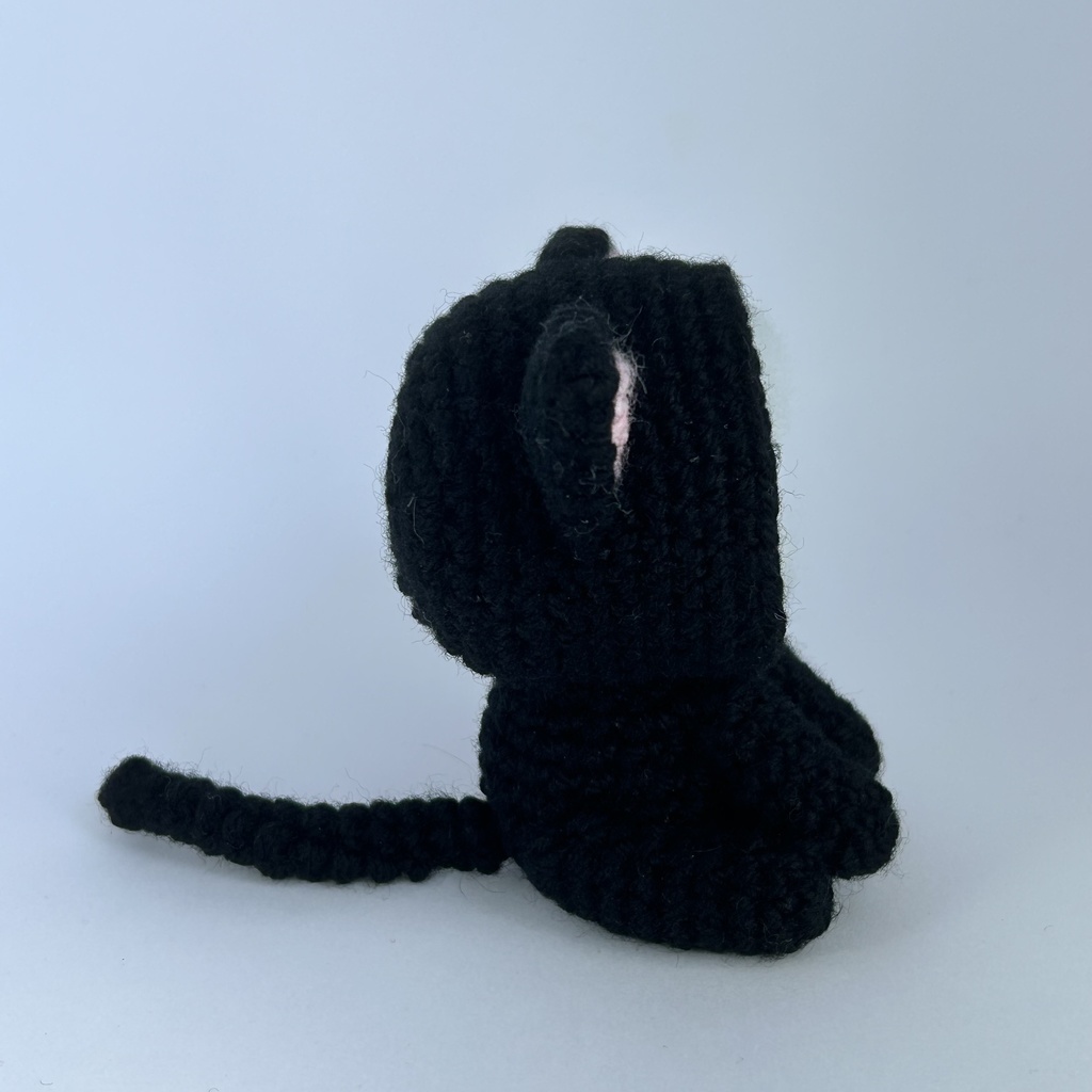 黒猫さんおまんじゅう・もちぷち系着ぐるみ胴体付き