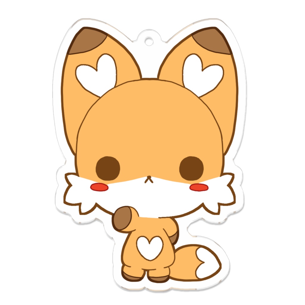 ラブデリフレンズ　アクリルキーホルダー④　きつね