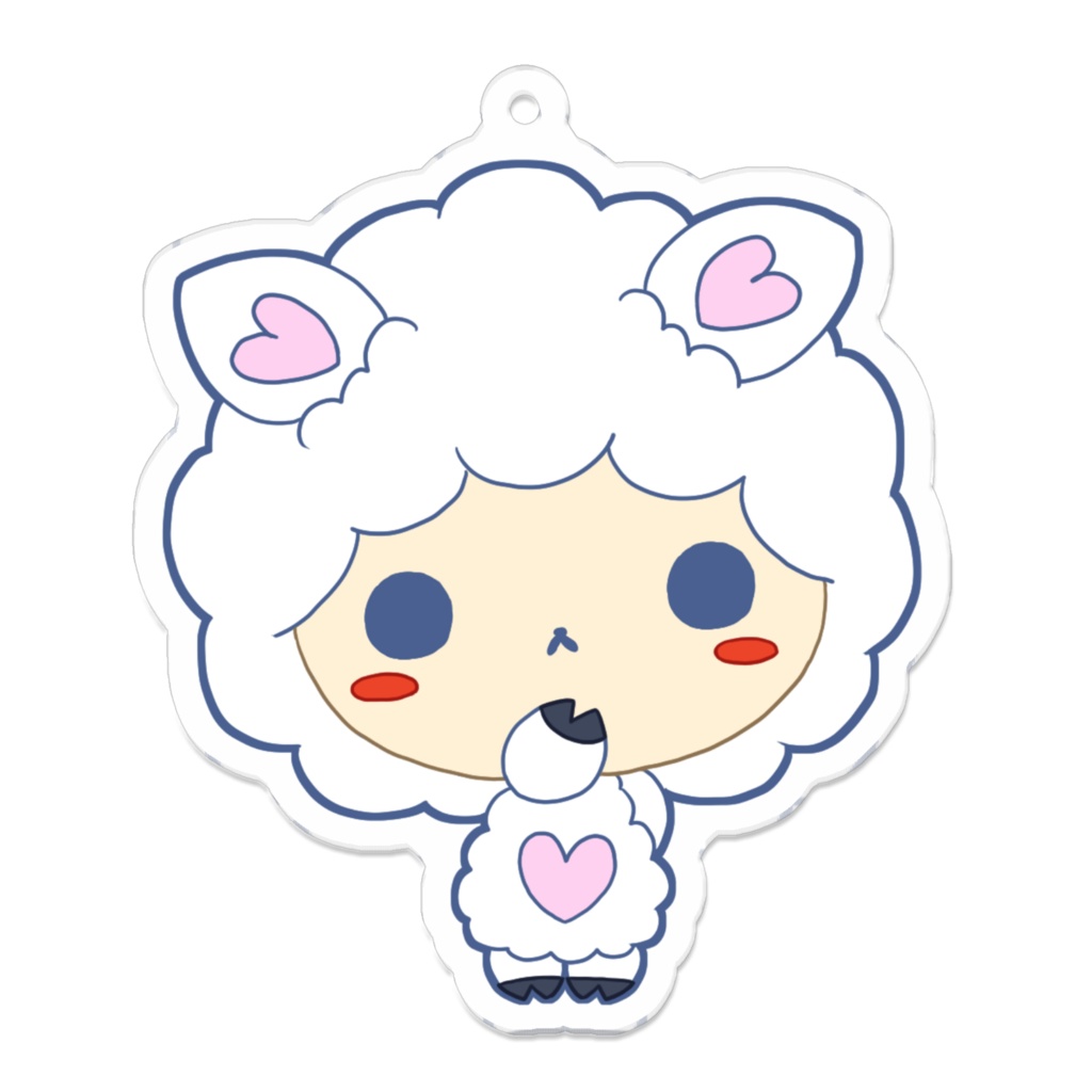 ラブデリフレンズ　アクリルキーホルダー⑦　ひつじ