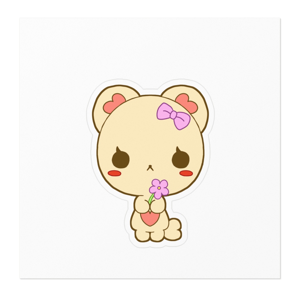 ラブデリフレンズ ステッカー② しろくま