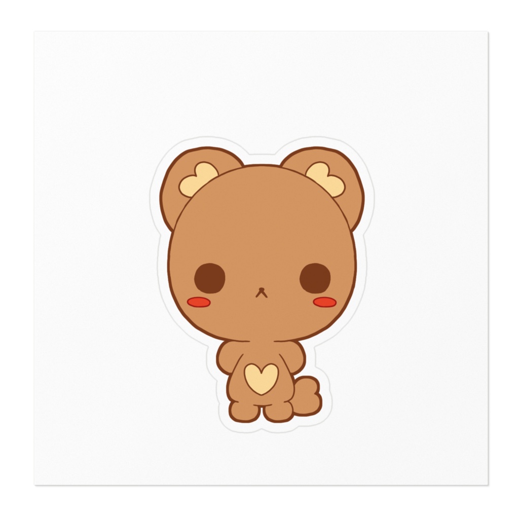 ラブデリフレンズ ステッカー① くま