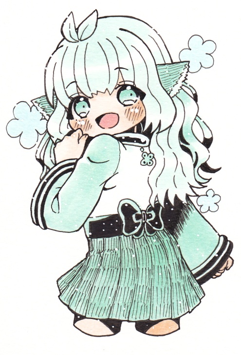 【原画イラスト】獣耳少女