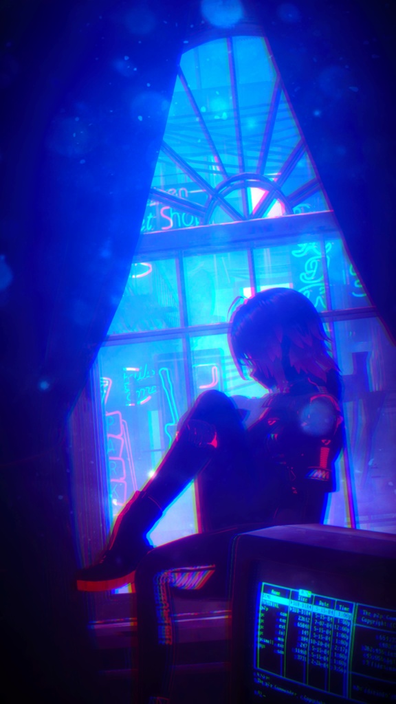 【VRC対応3Dモデル】浅緋-Asahi-