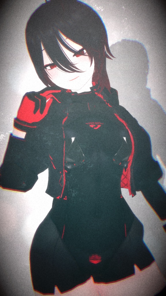 【VRC対応3Dモデル】浅緋-Asahi-