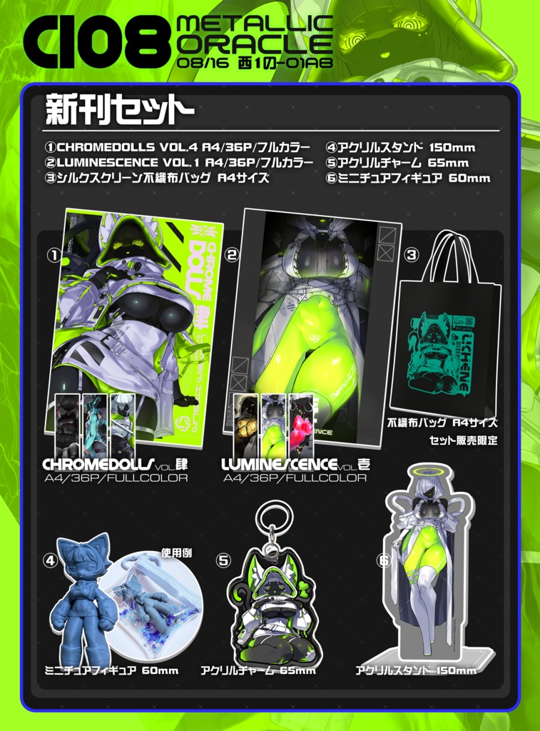 コミックマーケット108 販売物