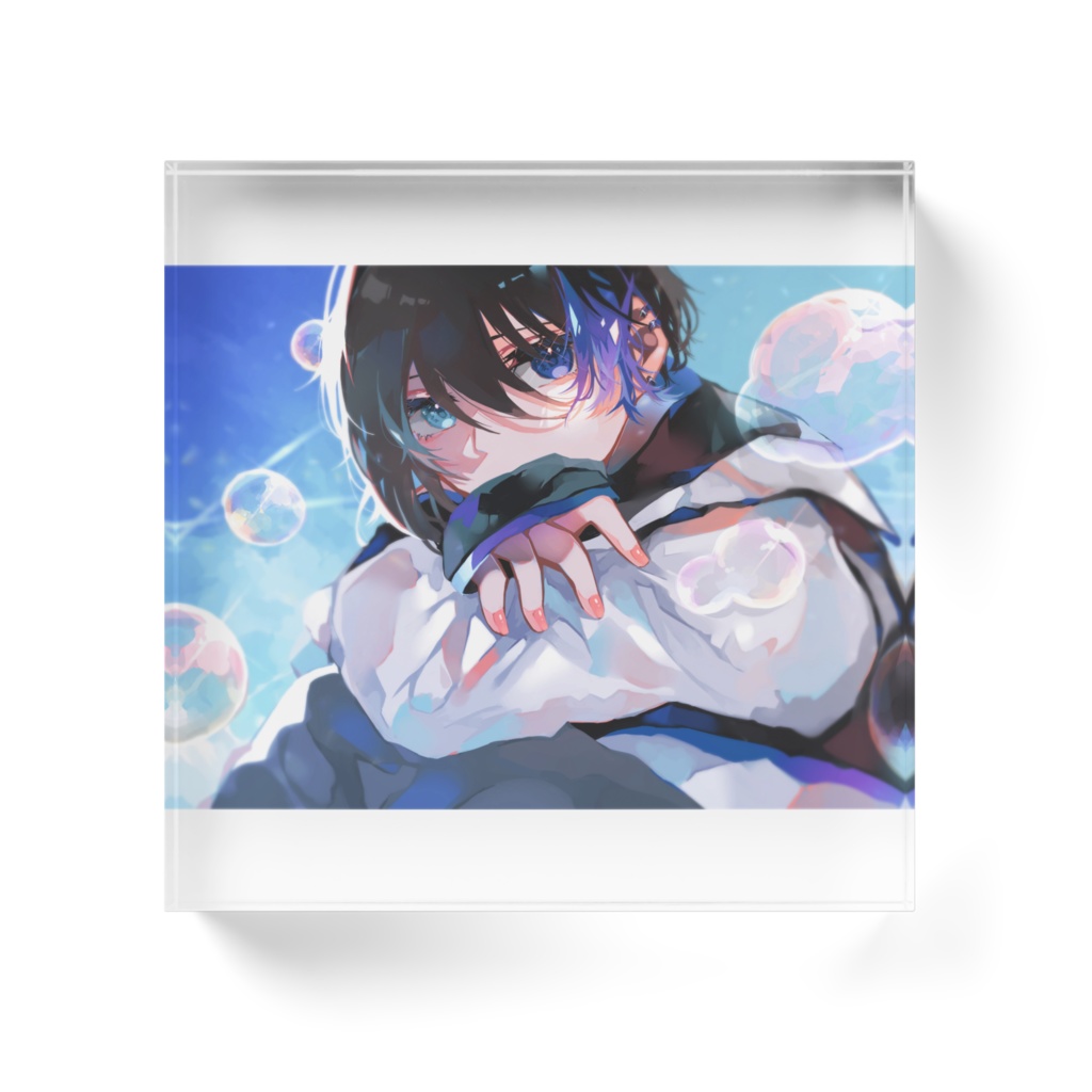 まゆずみアクリルブロック