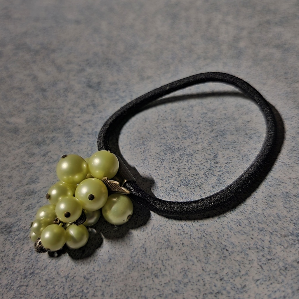 機械の葡萄のヘアゴム