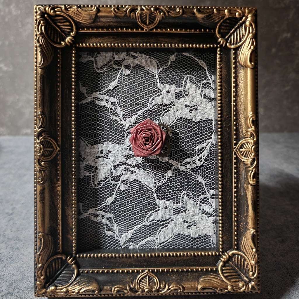 薔薇と歯車のマスクチャーム