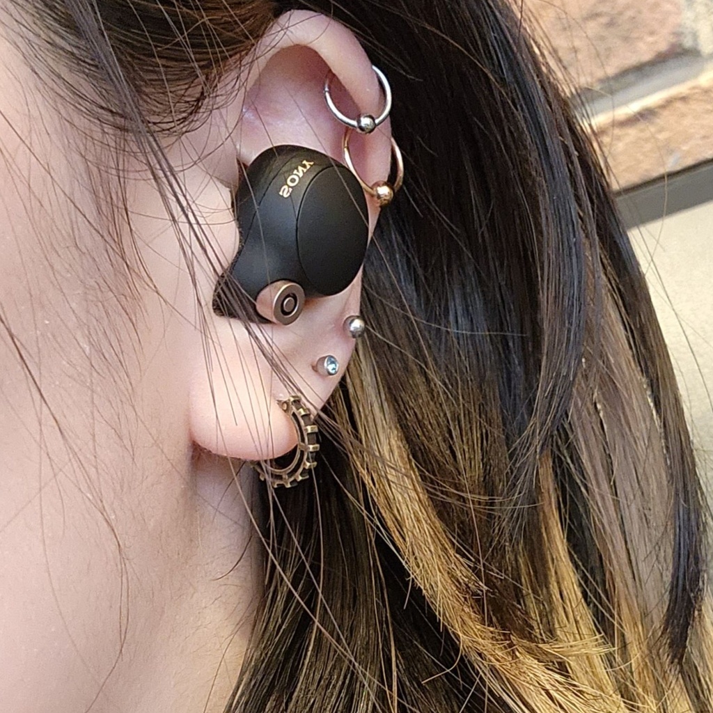 歯車ピアス / イヤリング《プレーン》