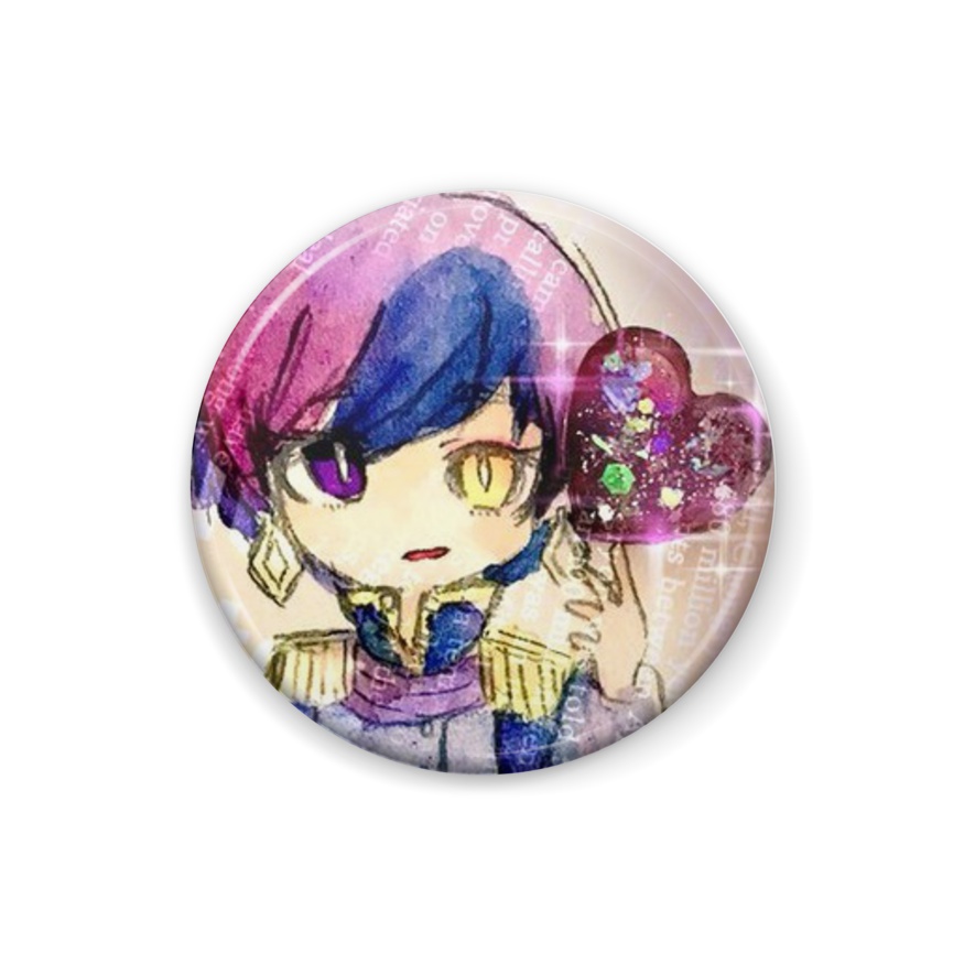 女の子 ぷち缶バッチ