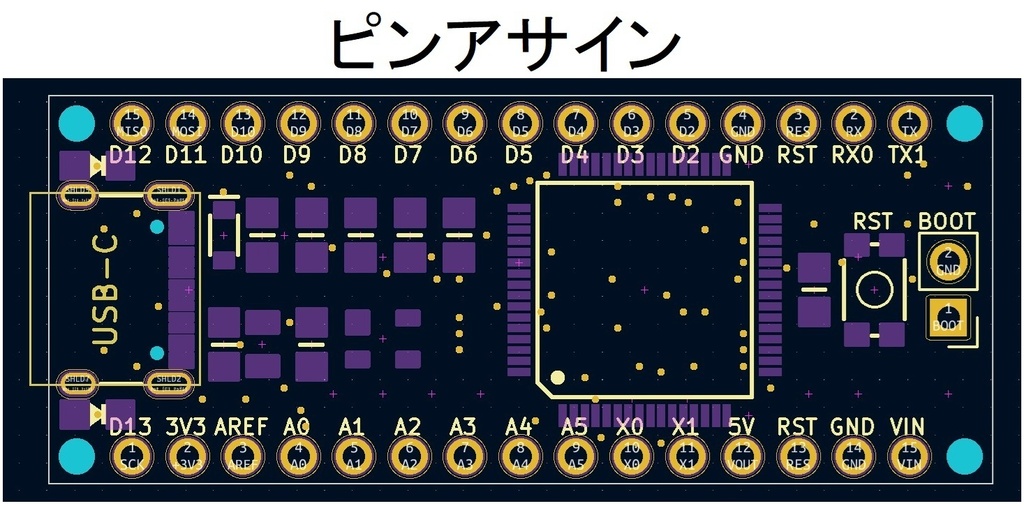 Arduino UNO R4 Minima 互換機 / Renesas マイコン RA4M1 R4 Nano