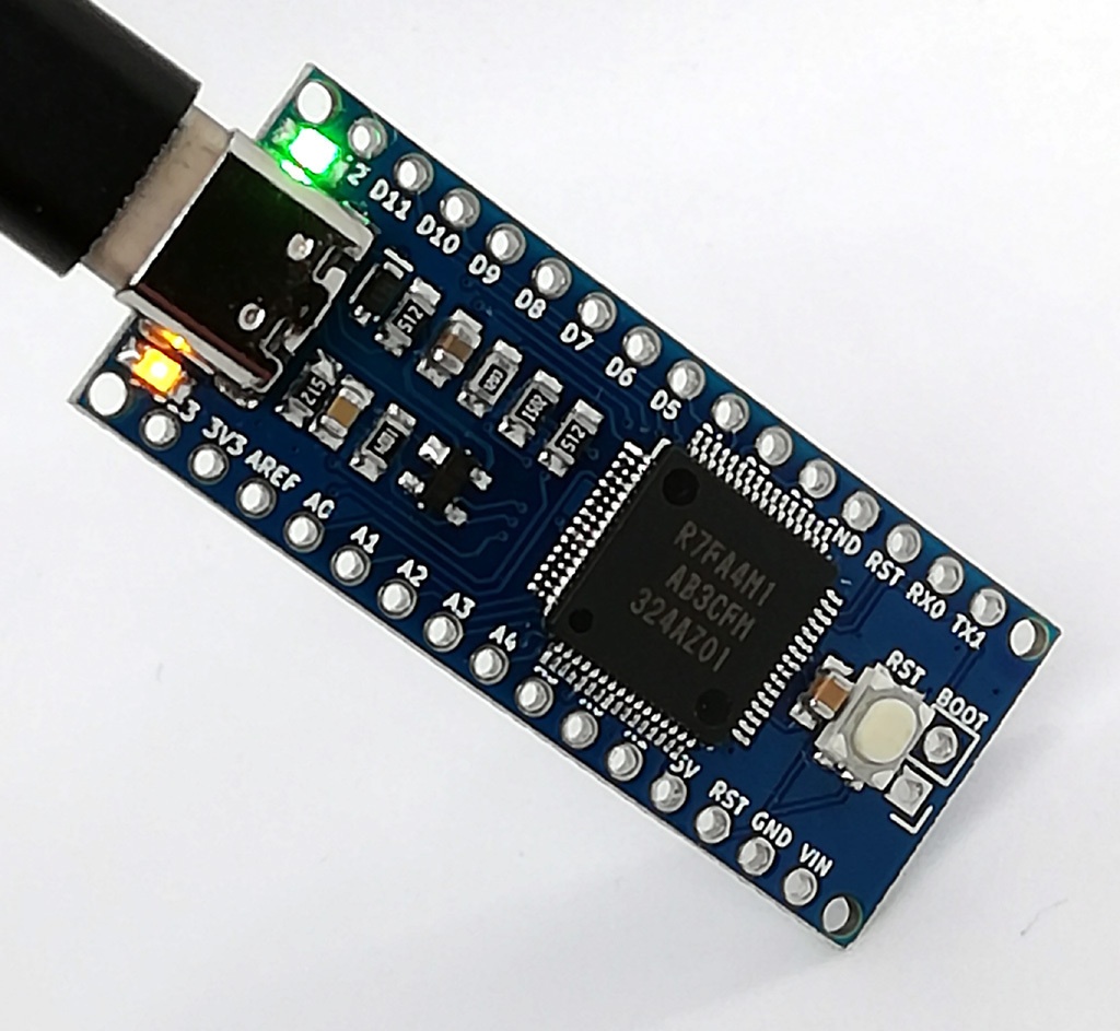 Arduino UNO R4 Minima 互換機 / Renesas マイコン RA4M1 R4 Nano