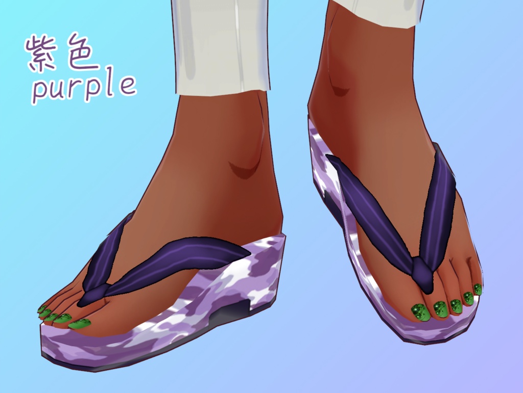 迷彩柄サンダル 全6色 Camouflage sandals available in 6 colors