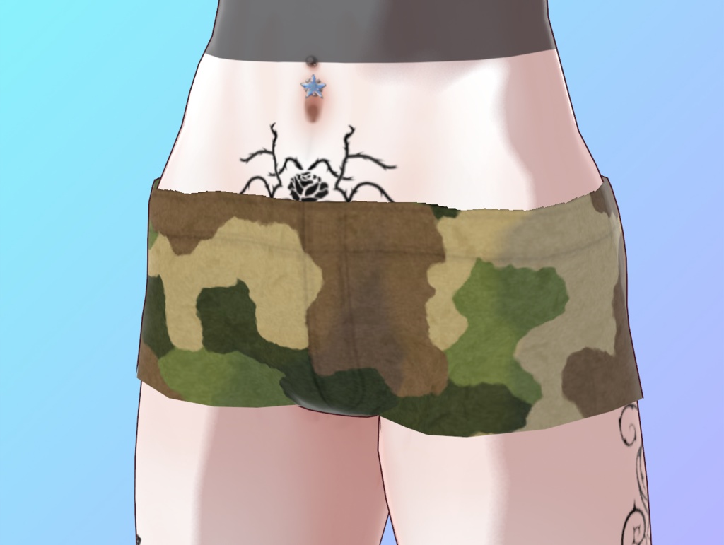 迷彩柄水着男性用 全6色 Camouflage swimsuit for men, available in 6 colors