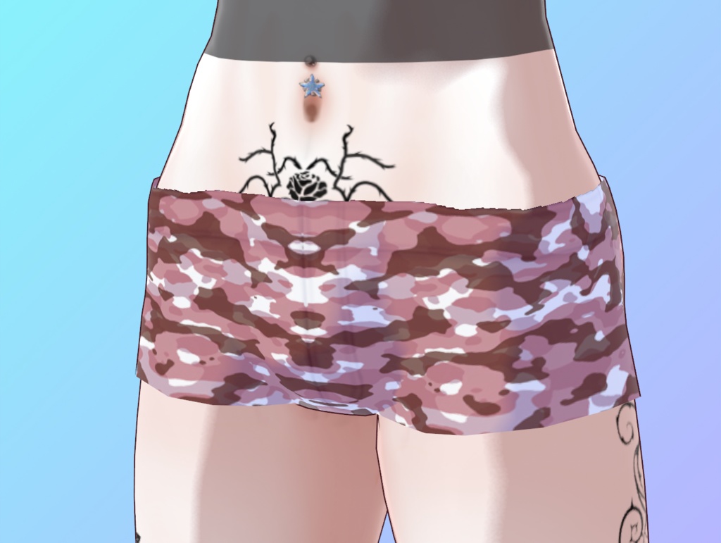 迷彩柄水着男性用 全6色 Camouflage swimsuit for men, available in 6 colors