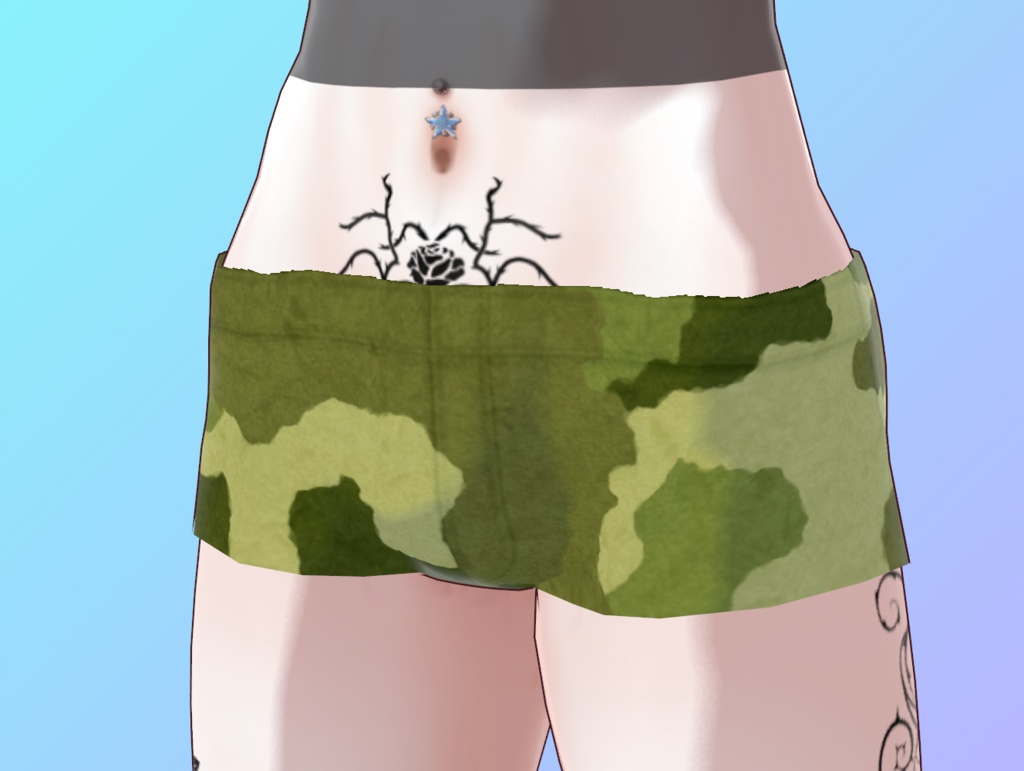 迷彩柄水着男性用 全6色 Camouflage swimsuit for men, available in 6 colors