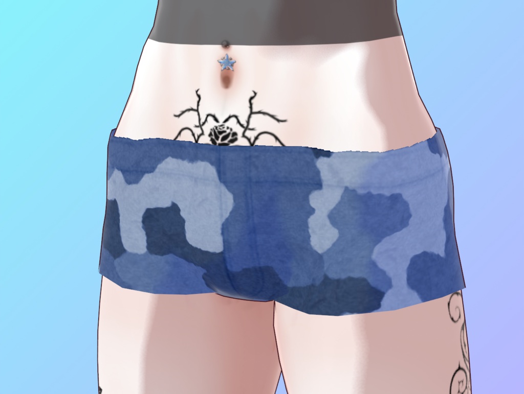 迷彩柄水着男性用 全6色 Camouflage swimsuit for men, available in 6 colors