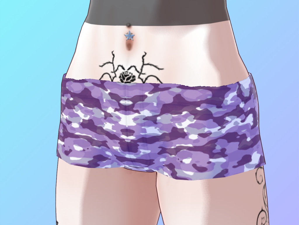 迷彩柄水着男性用 全6色 Camouflage swimsuit for men, available in 6 colors