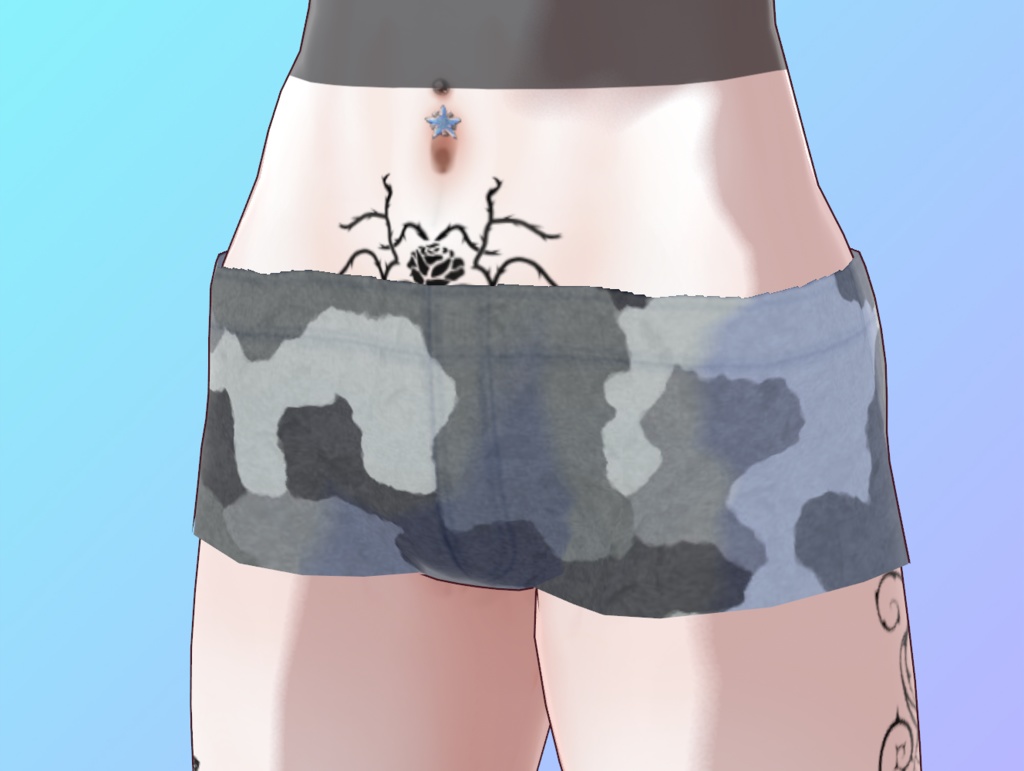 迷彩柄水着男性用 全6色 Camouflage swimsuit for men, available in 6 colors