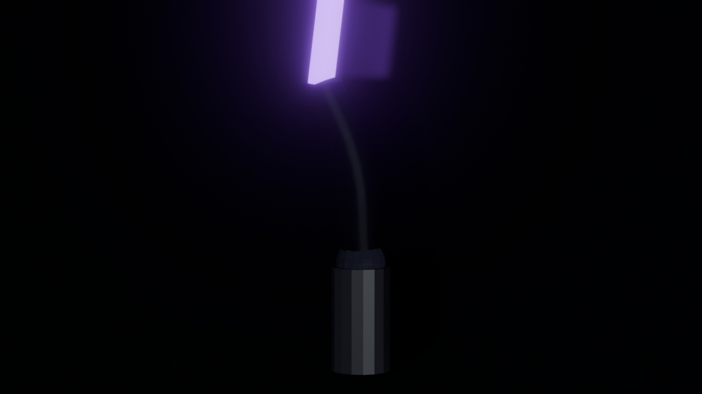 ネオンサイン "Bar" 3Dモデル|ガラス管仕様・消灯状態も再現 .blend / FBX(VRChat / バー / ワールド)