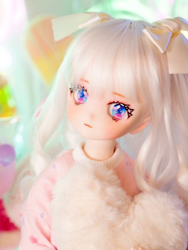 【ぜりぽこ】DDH-27(SW肌)レジン盛り カスタムヘッド+碁石アイ(難あり)