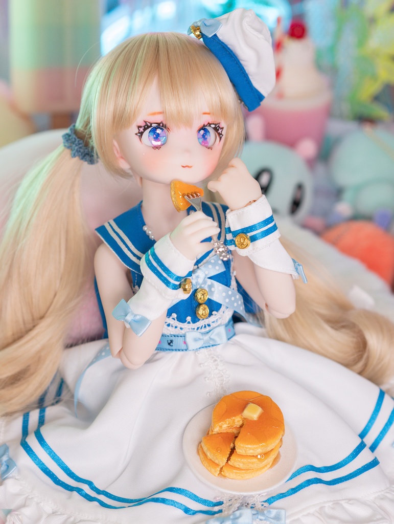 【ぜりぽこ】DDH-27(SW肌)レジン盛り カスタムヘッド+碁石アイ(難あり)